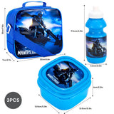 Star Wars Mandalorian children's lunch box set, UK version