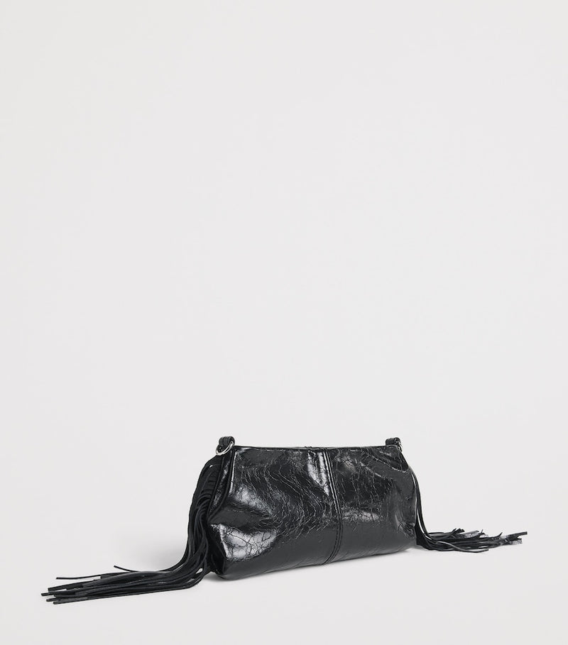 Maje Leather Miss M Clutch Bag, UK version