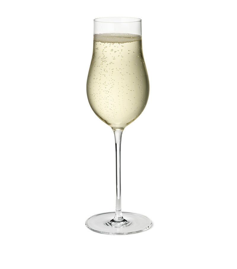 Georg Jensen Sky champagne flutes set of four 250ml, UK version
