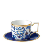 Wedgwood Hibiscus fine bone china teacup and saucer, UK version