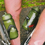 KMC sports bottle BPA free twist lock green 500ml (British brand)