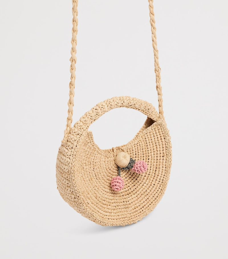 Bonpoint raffia Loulou crossbody bag - British product
