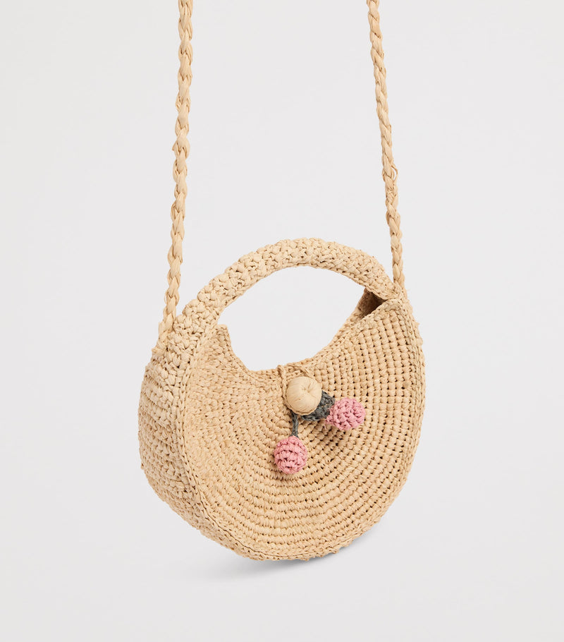 Bonpoint raffia Loulou crossbody bag - British product