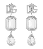 Dolce&Gabbana embellished clip-on earrings, imported from the UK