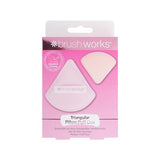 Superdrug Brushworks Triangular Pillow Puff Duo- Buy online at McGrocer