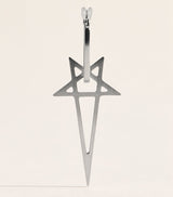 Harrods Rick Owens Pentagram Single Earring - H4cm x W1cm- Buy online at McGrocer