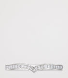 Boucheron platinum diamond wedding band Pont de Paris - British product