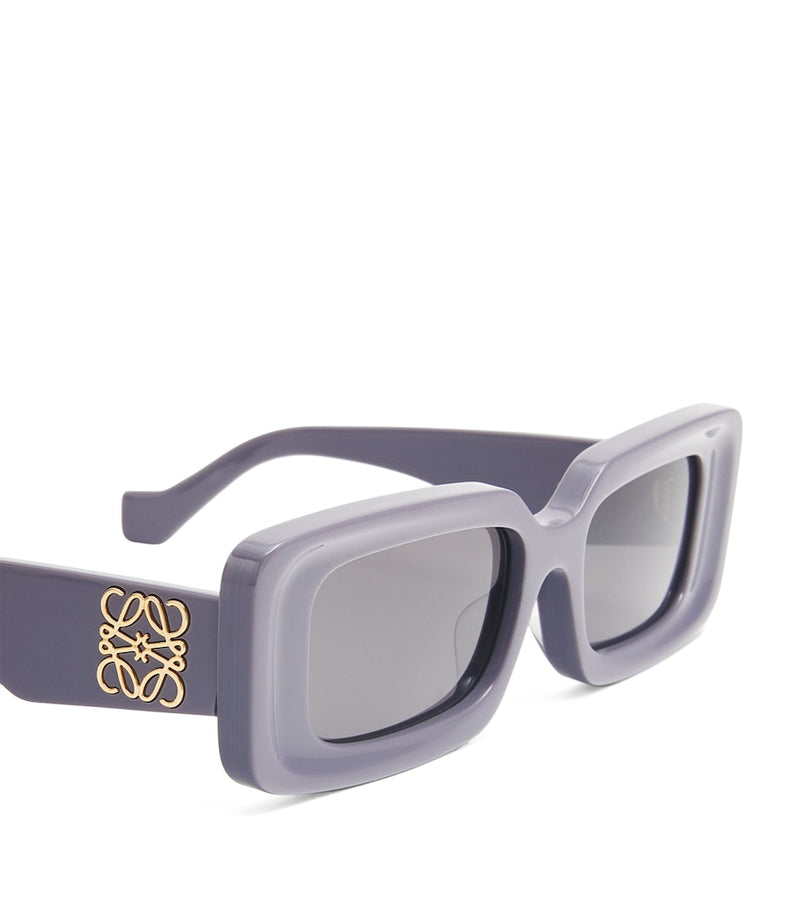 LOEWE rectangular sunglasses acetate frame, imported from the UK