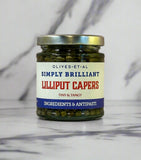 Olives Et Al Lilliput capers in a 185g jar, imported from the UK