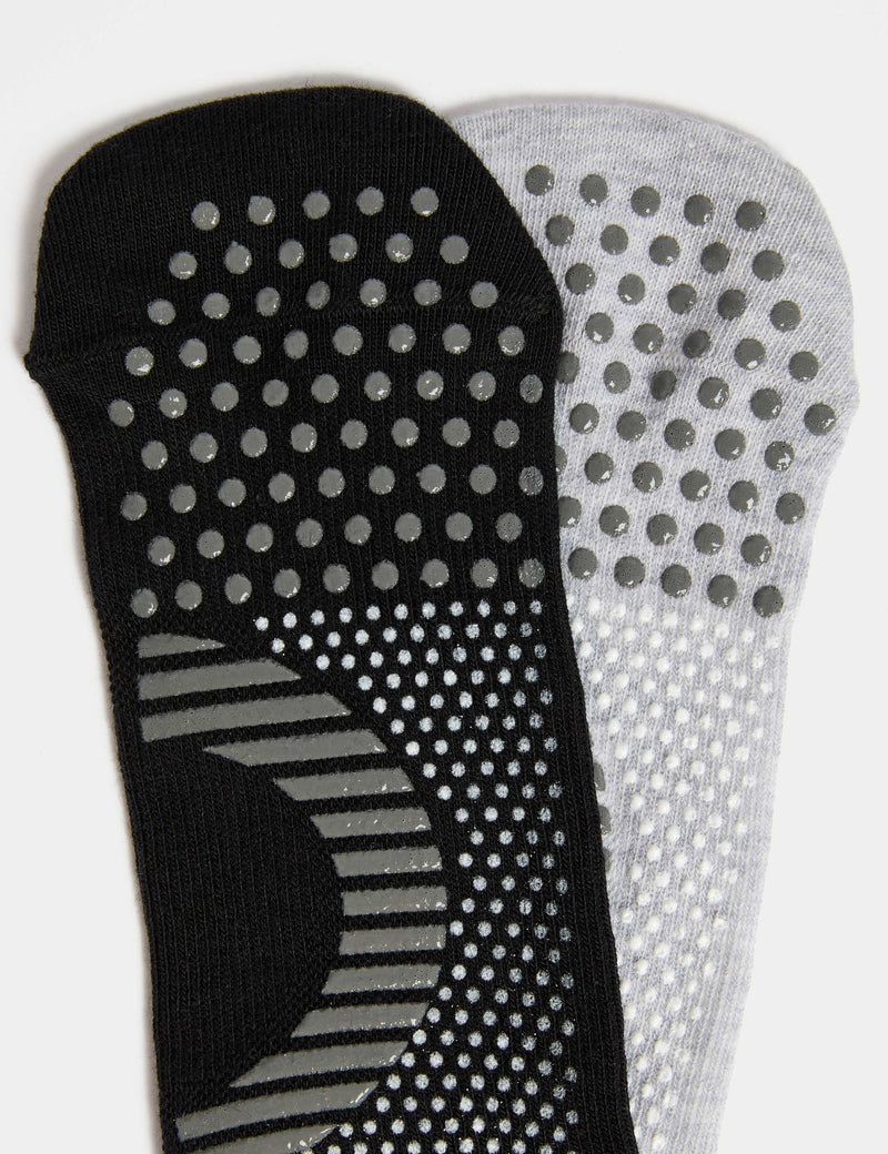 Goodmove pilates socks 2-pack cotton blend - British product