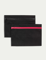 M&S M&S 2pk Cotton Rich Period Travel Bags- Buy online at McGrocer