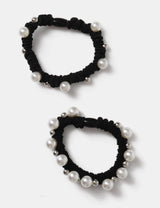 M&S Pearl Mini Scrunchie Set (2 Pack)- Buy online at McGrocer