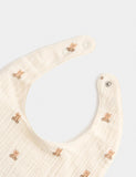 Cotton rich dribble bibs 3-pack - British product