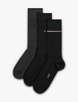 M&S BOSS 3 Pack Cotton Rich Socks in Gift Box- Buy online at McGrocer
