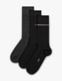 BOSS 3-pack cotton rich socks gift box - British product