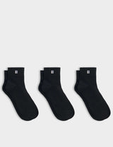 M&S Sweaty Betty 3 Pack Essentials Cotton Rich Ankle High Socks- Buy online at McGrocer
