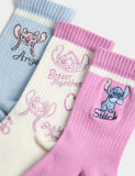 Disney Lilo & Stitch ankle socks 3 pack (British brand)