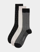 M&S Autograph 3 Pack Mercerised Cotton Rich Socks- Buy online at McGrocer