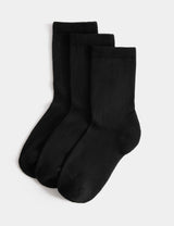 M&S Kids Ultimate Comfort Ankle Socks 3-Pack- Buy online at McGrocer