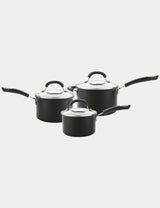 M&S Circulon 3-Piece Aluminium Non-Stick Saucepan Set- Buy online at McGrocer