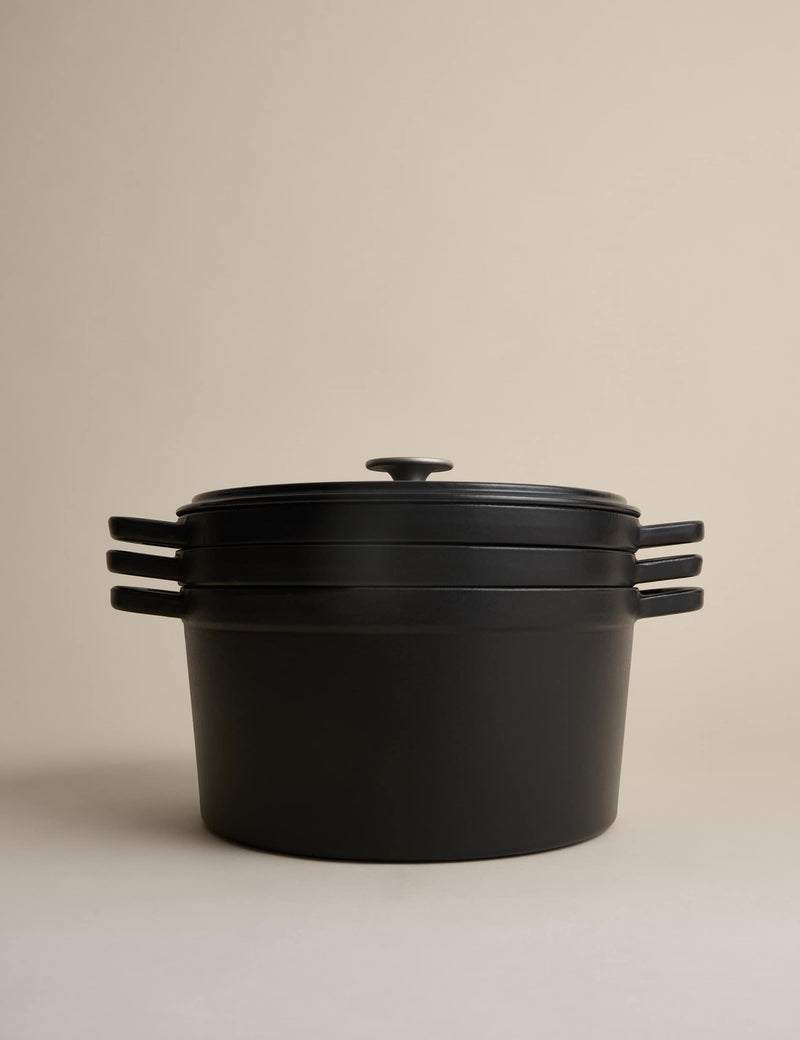 M&S Tom Kerridge cast iron stacking set, imported from the UK