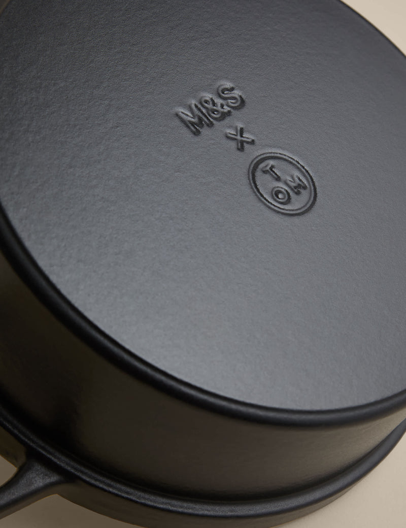 M&S Tom Kerridge cast iron stacking set, imported from the UK