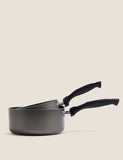 3 piece aluminium non-stick pan set - British product