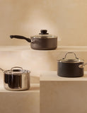 3 piece aluminium non-stick pan set - British product