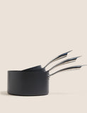 3 piece hard anodised pan set, UK version