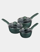 M&S Prestige 3 Piece Non-Stick Saucepans- Buy online at McGrocer