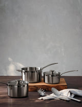 M&S M&S X Tom Kerridge 3 Piece Stainless Steel Saucepan Set- Buy online at McGrocer