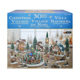 30 Piece Christmas Village with Lights and Sounds - McGrocer