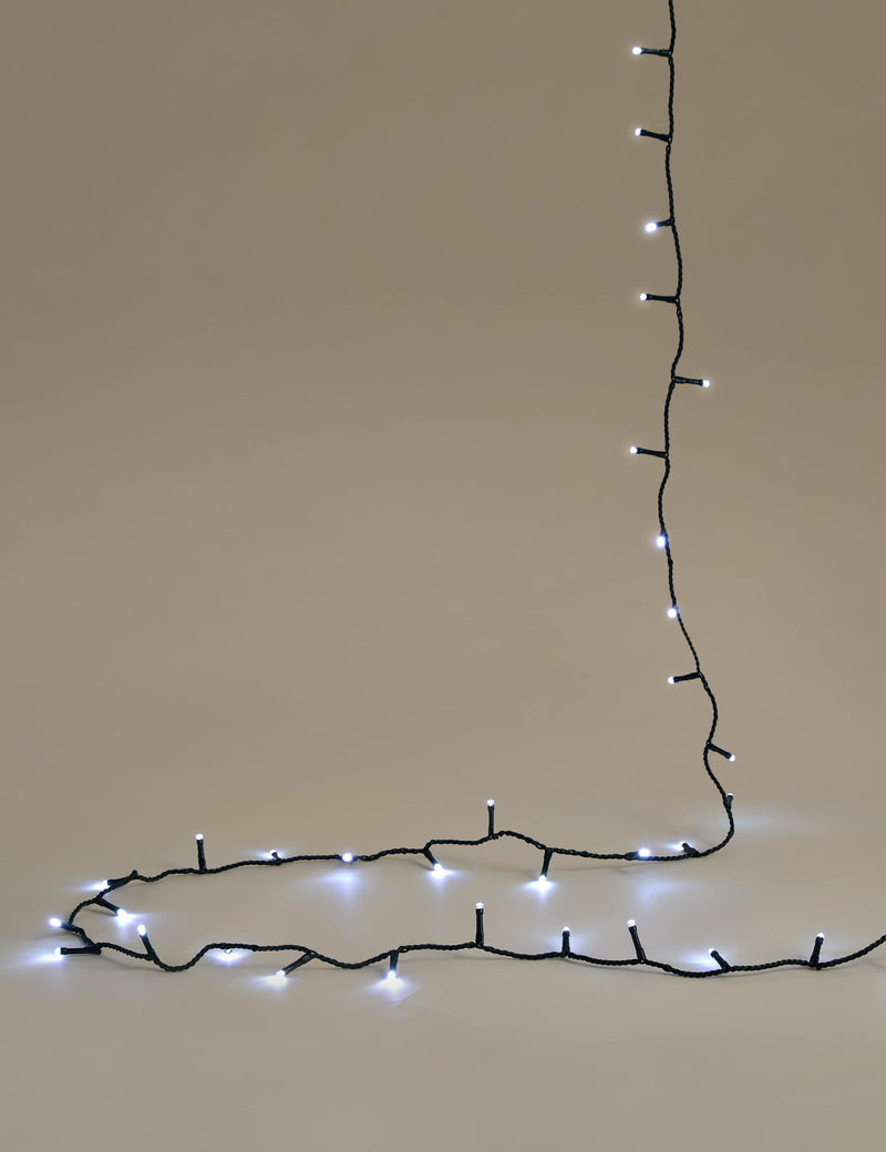 Bright white LED string lights, 300 lights, (British brand)