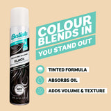 Batiste dry shampoo Black 200ml, UK version
