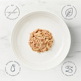 Encore cat food tuna whitebait in broth 70g (British brand)