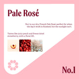 Nice Pale Rosé Wine 18.7cl (British brand)