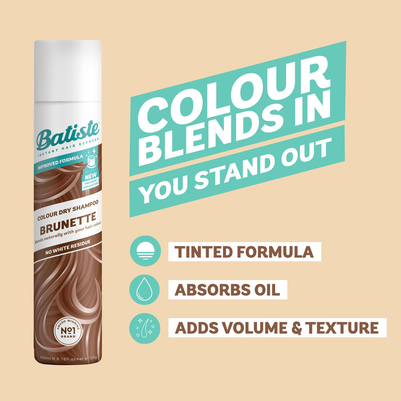 Batiste brunette dry shampoo 200ml - British product