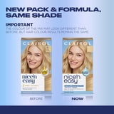 Clairol Nice'N Easy Extra Light Blonde permanent hair dye (British brand)