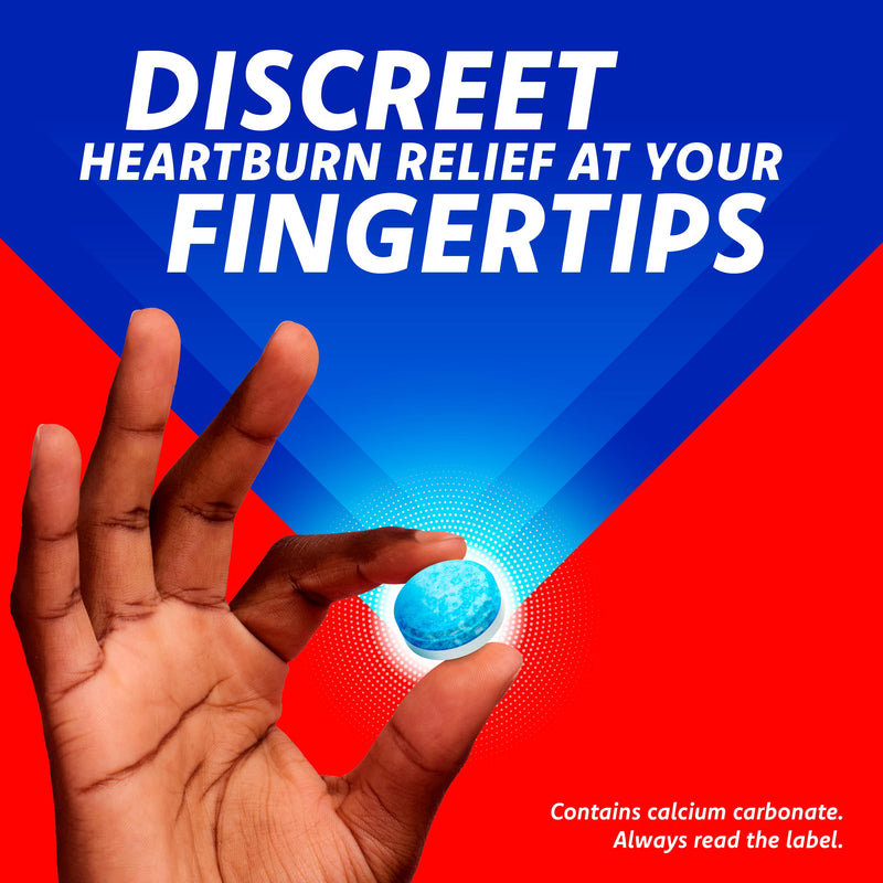 Rennie peppermint antacid gum 750mg, imported from the UK