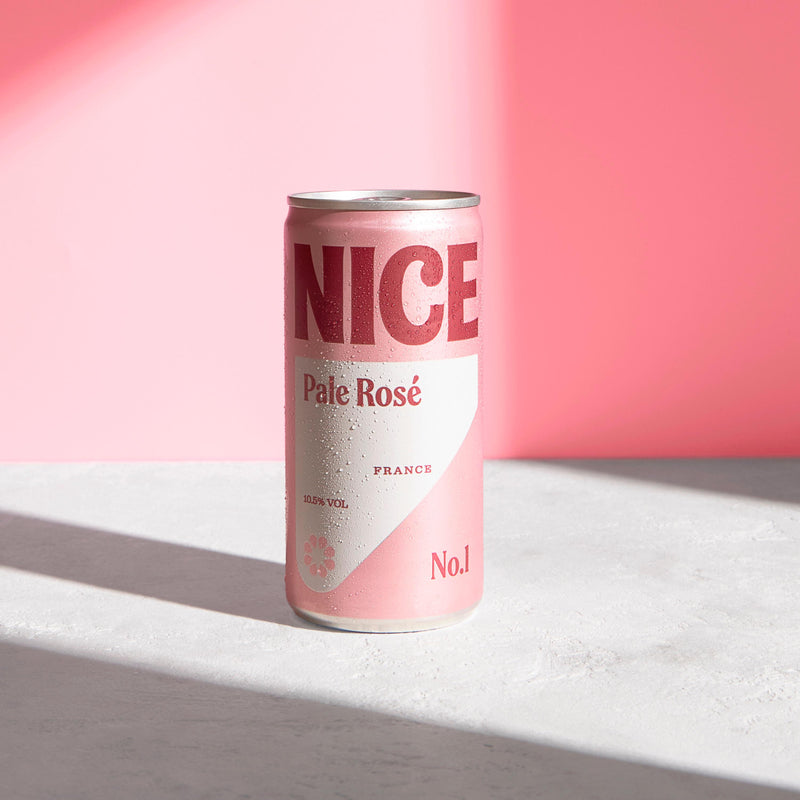Nice Pale Rosé Wine 18.7cl (British brand)