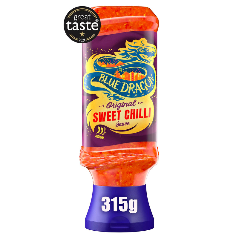 Blue Dragon sweet chilli sauce 315g, imported from the UK