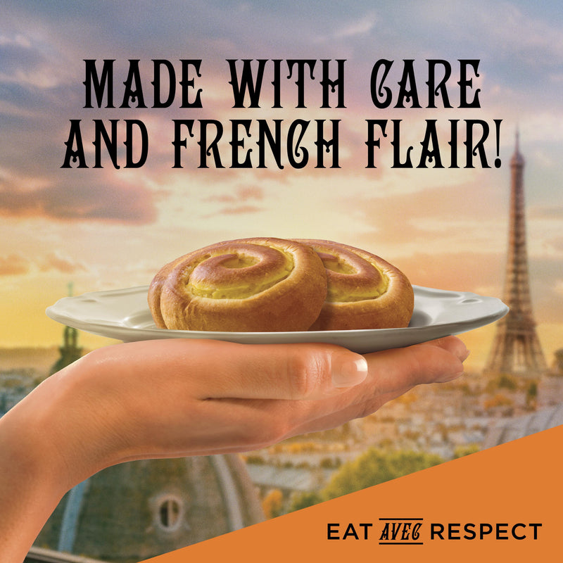 St Pierre brioche swirls vanilla custard 6 pack (British brand)