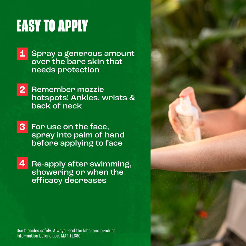 Jungle Formula Dry Protect Insect Repellent Spray 125ml, imported from the UK