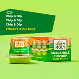 Holy Moly guacamole chip dip 3x76g, imported from the UK