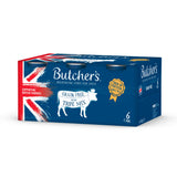 Butcher's tripe dog food 6x400g tins, imported from the UK