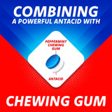 Rennie peppermint antacid gum 750mg, imported from the UK