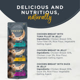 Encore chicken selection cat food pouches 5x50g, UK version