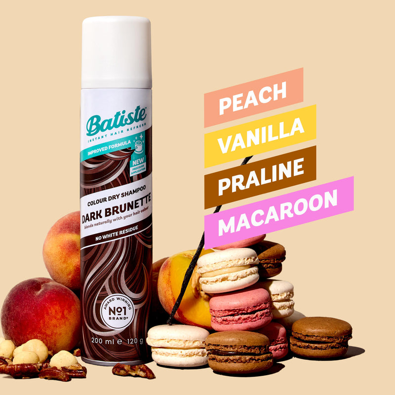 Batiste dry shampoo Dark Brunette 200ml - British product