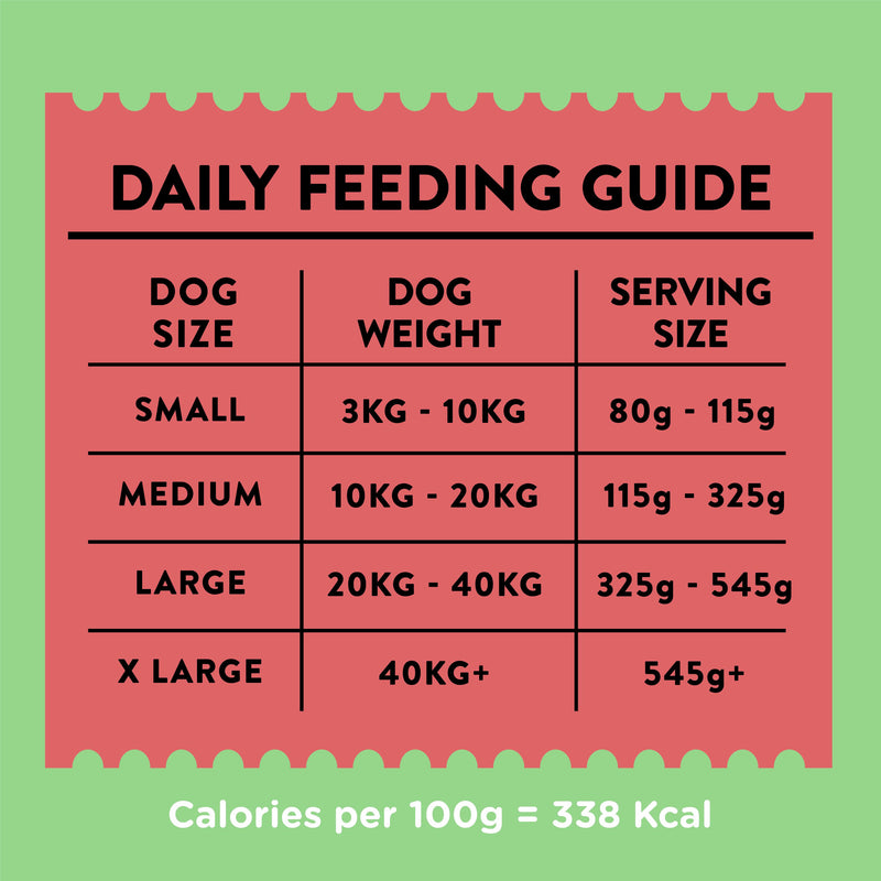 Wagg dog food beef and veg 12kg - British product