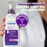 Purifide Daily Cleanser 235ml foaming face wash for acne-prone skin, imported from the UK